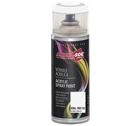 Ambro Sol Pintura acrílica en spray Blanco Brillo RAL 9010 400 ml interior/exterior