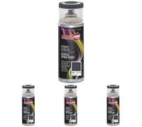 Ambro-Sol - Pintura acrílica en spray, color Gris Pizarra, RAL 7015, resultado profesional en múltiples superficies, exteriores e interiores, 400 ml (Paquete de 4)