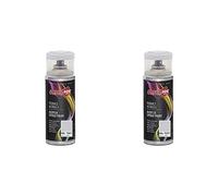 Ambro-Sol - Pintura acrílica en spray, color Gris Tele4 Mate, RAL 7047, resultado profesional en múltiples superficies, exteriores e interiores, 400 ml (Paquete de 2)