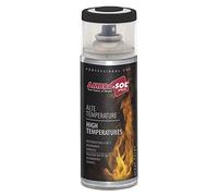 Ambro Sol Pintura en spray alta temperatura 700º para radiadores, hornos y motores Negro mate 400 ml