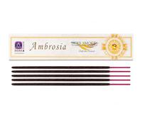 Ambrosia Fragancia de los dioses Holy Smokes Berk Incense Natural Incense con varilla de bambú para fumar, meditación, yoga, ritual, ambientador, 1 paquete