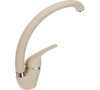 Ambrosiana sei1406ave grifo mezclador fregadero cocina/colada con caña alta Serie Sei (latón color Ventilador a bajo agua, color avena