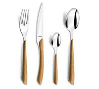 Amefa 7437612 - Set de 24 Cubiertos Eclat con Mango de Madera