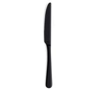 Amefa 7437663 - Caja de 12 Cuchillos de Mesa Austin de Acero Inoxidable Negro