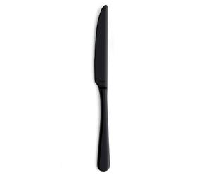 Amefa 7437663 - Caja de 12 Cuchillos de Mesa Austin de Acero Inoxidable Negro