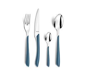 Amefa 7437685 - Set de 24 Cubiertos Eclat de Acero Inoxidable y Mango ABS