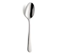 AMEFA AUSTIN Caja 12 Cucharas Mesa Acero Inox 20,5CM-2,5MM Plata Brillo Fácil de limpiar Larga duración Silver 20.5cm-2.5mm