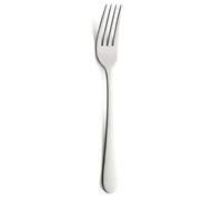 AMEFA AUSTIN Caja 12 Tenedor Mesa Acero Inox 20,7CM-2,5MM Plata Brillo Fácil de limpiar Larga duración