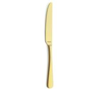 AMEFA AUSTIN DORADO Caja 12 Cuchillo Mesa Acero Inox 23,5CM-2,5MM Oro Mate Fácil de limpiar Larga duración Gold 23.5 CM-2.5 MM