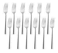 Amefa Caja 12 Tenedores Mesa INOX Bliss de Acero INOX 18/0-2,5mm