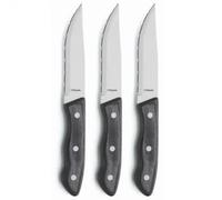 Amefa Cuchillos para carne Hercule XXL 3-pack Negro
