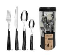 AMEFA PAILLE - Set 24 Cubiertos Acero Inox 25Cm-2mm