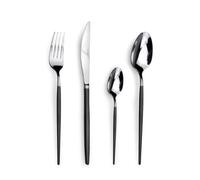 Amefa Soprano Negro - Cubertería 24 piezas
