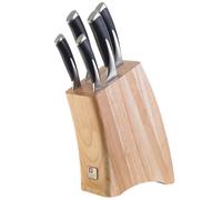 Amefa Stahlwaren GmbH 697001 KYU - Bloque de 5 Cuchillos (bambú, Acero Inoxidable)