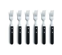 Amefa Tenedores de carne Pizza 6-pack Negro