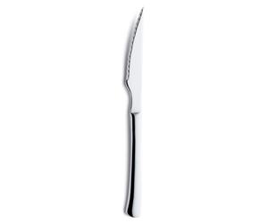 AMEFA TORERO Caja 12 Cuchillos Chuleteros Acero Inox 25CM-4,5MM Acero Brillo Fácil de limpiar Ecológico Steel 25cm-4.5mm