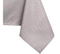 AmeliaHome Mantel con Efecto Loto Resistente al Agua poliéster Poudre Rosa Gaia 80x80 cm