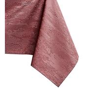 AmeliaHome Mantel con Efecto Loto Resistente al Agua poliéster Rosa Vesta 120x160 cm Ovalado