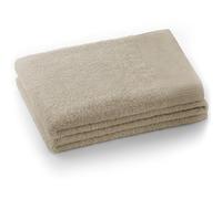 AmeliaHome Toalla Beige 50 x 100 cm 100% algodón Calidad Absorbente Cappuccino Amari