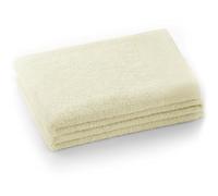 AmeliaHome Toalla de Ducha 70 x 140 cm, Color Crudo, 100% algodón, Calidad Absorbente, Crema Amari