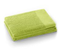 AmeliaHome Toalla de mano verde claro, 50 x 100 cm, 100% algodón, calidad absorbente, verde celadón, verde amari