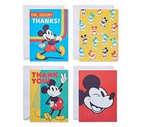 American Greetings Paquete de tarjetas de agradecimiento y en blanco con sobres, Mickey Mouse (48 unidades)