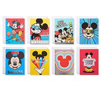 American Greetings Paquete de tarjetas Deluxe Disney para todas las ocasiones con sobres, Mickey Mouse (32 unidades)