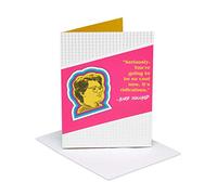 American Greetings Stranger Things Barb - Tarjeta de felicitación de cumpleaños con papel de aluminio