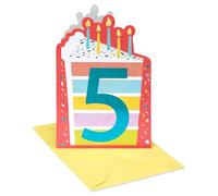 American Greetings Tarjeta de 5º cumpleaños (Five is Great)