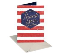 American Greetings Tarjeta de agradecimiento para veteranos (gratitud y admiración)
