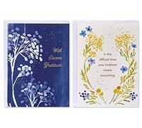 American Greetings Tarjetas de agradecimiento de condolencias de lujo, inspiradas en la naturaleza (32 unidades)