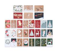 American Greetings Tarjetas de Navidad con sobres, soporte para tarjetas de regalo de dinero, paquete tradicional de Navidad, diseñado por Kathy Davis (30 unidades)