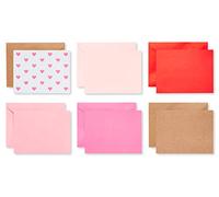 American Greetings Tarjetas de San Valentín a granel con sobres, papelería de corazón en blanco (200 unidades)