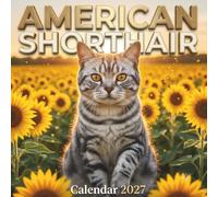 American Shorthair Calendar 2027: 12 Stunning Portraits of America's Beloved Cat Breed