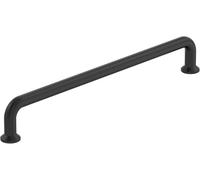 Amerock Factor BP36963FB - Tirador de gabinete negro mate de 224 mm de centro a centro, color negro mate