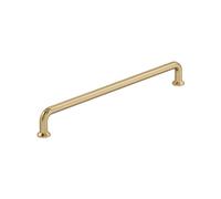 Amerock Factor BP36964CZ BP36964CZ - Tirador de gabinete de bronce champán de 256 mm de centro a centro