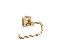 Amerock | Portarrollos de Papel higiénico | Bronce champán | Estatura | Soporte para pañuelos de un Solo Poste | Accesorios de baño | Accesorios de baño