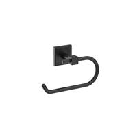 Amerock | Portarrollos de Papel higiénico | Negro Mate | Appoint | Soporte para pañuelos de un Solo Poste | Accesorios de baño | Accesorios de baño