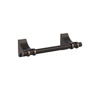 Amerock Soporte de Papel higiénico | Bronce aceitado | Davenport | Soporte Giratorio de Doble Poste | Herrajes de baño | Accesorios de baño