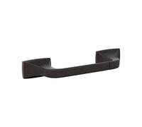 Amerock | Soporte de Papel higiénico | Bronce aceitado | Highland Ridge | Soporte Giratorio de Doble Poste | Herrajes de baño | Accesorios de baño