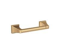 Amerock Soporte de Papel higiénico | Bronce champán | Mulholland | Soporte Giratorio de Doble Poste | Accesorios de baño | Accesorios de baño