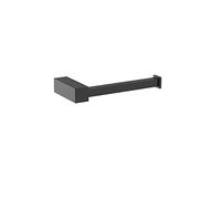 Amerock Soporte para Papel higiénico, Negro Mate, Monumento, Soporte para pañuelos de un Solo Poste, Accesorios de baño, Accesorios de baño