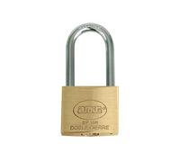 Amig - 1233 Candado de arco largo con llaves iguales Modelo 30, Latón y arco de acero, Ancho: 30 mm, Paquete de 1