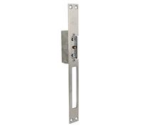 Amig - Abrepuertas Eléctrico de Embutir para Puertas - Mod.21-250 x 25 x 3 mm - Amperaje: 1,1 A - Incluye Bobina de 8-12 V de Corriente Alterna - Cerradero para Portales, Tiendas u Oficinas