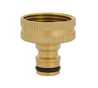 Amig - Adaptador para Unión de Grifo con Manguera - 1" - Conexión Rápida y Fácil para Mangueras de Agua - Resistente a la Corrosión y a las Inclemencias del Tiempo - Latón - Mate