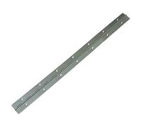 Amig - Bisagra de Piano - 1020 x 32 x 0,7 mm - Cantos Cuadrados - Ideal para Sujetar con Firmeza Puertas de Armarios y Tapas de Cajas o Baúles - Acero Inoxidable 18/8 Mate