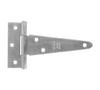 Amig - Bisagra en T Mod. 550INOX - Para Puertas Lisas de Entrada y Paso - Instalación tanto en Interior como Exterior - 147 x 102 x 2,8 mm - Acero Inoxidable - Mate - Montaje Fácil y Rápido