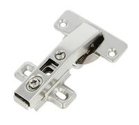 Amig - Bisagra - Tipo Cazoleta - Automática - Ø 35 mm - Con Pestillo para Apertura Rápida - Máxima Resistencia - Ángulo de + 90 º - Fijación Oculta para Puertas de Muebles y Armarios - Acero Plateado
