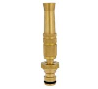 Amig - Boquilla de Riego - 100 mm - Lanza de Riego Regulable con Gran Caudal de Agua - Ideal para Grandes Superficies - Fabricado con Latón - Dorado Mate