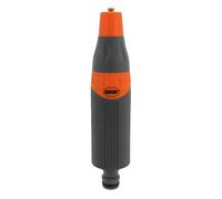 Amig - Boquilla de Riego - 140 mm - Lanza de Riego Regulable con Gran Caudal de Agua - Ideal para Grandes Superficies - Plástico ABS y Goma - Naranja y Gris